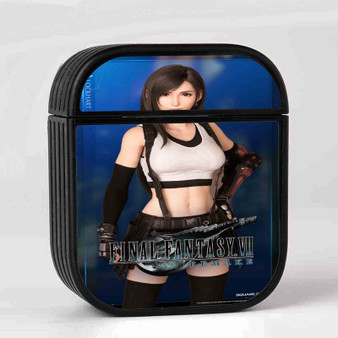 Tifa Lockhart Final Fantasy VII Remake Case for AirPods Sublimation Slim Hard Plastic Glossy