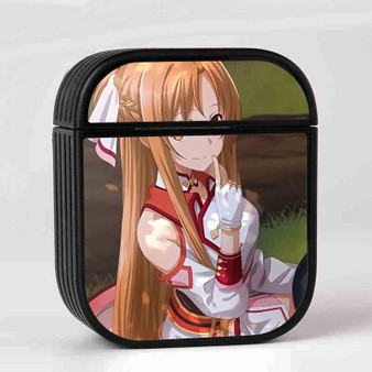 Yuuki Asuna Sword Art Online Case for AirPods Sublimation Slim Hard Plastic Glossy