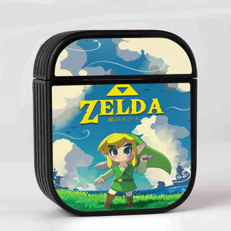 Zelda Child Case for AirPods Sublimation Slim Hard Plastic Glossy