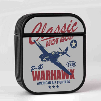 Classic P40 Warhawk Case for AirPods Sublimation Slim Hard Plastic Glossy