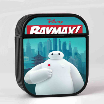 Disney Baymax Case for AirPods Sublimation Slim Hard Plastic Glossy