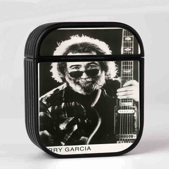 Jerry Garcia Grateful Dead Case for AirPods Sublimation Slim Hard Plastic Glossy