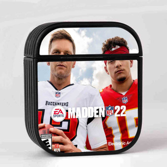 Madden NFL 22 Case for AirPods Sublimation Slim Hard Plastic Glossy