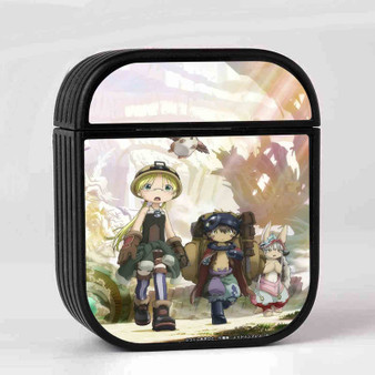 Made in Abyss Retsujitsu no Ougonkyou Case for AirPods Sublimation Slim Hard Plastic Glossy