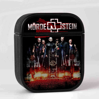 Rammstein Concert Case for AirPods Sublimation Slim Hard Plastic Glossy