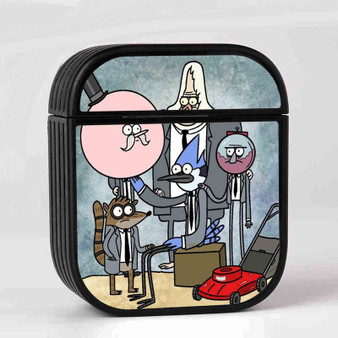 Regular Show 2022 Case for AirPods Sublimation Slim Hard Plastic Glossy