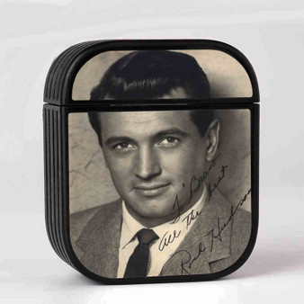 Rock Hudson 1985 Case for AirPods Sublimation Slim Hard Plastic Glossy