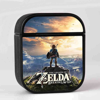The Legend Of Zelda Breath Of The Wild Game Case for AirPods Sublimation Slim Hard Plastic Glossy