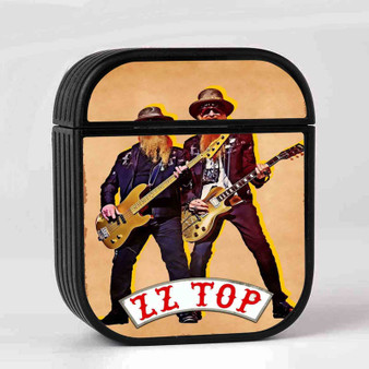 Zz Top Vintage Case for AirPods Sublimation Slim Hard Plastic Glossy
