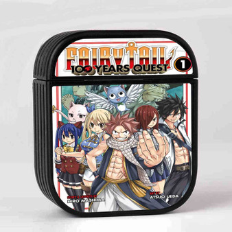 Fairy Tail 100 Years Quest Case for AirPods Sublimation Hard Plastic Glossy