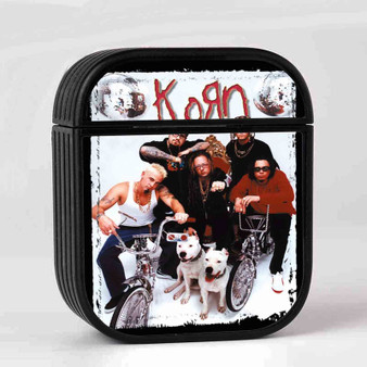 Korn Band Case for AirPods Sublimation Hard Plastic Glossy