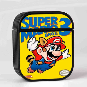 Super Mario Bros 3 Nintendo Case for AirPods Sublimation Hard Plastic Glossy