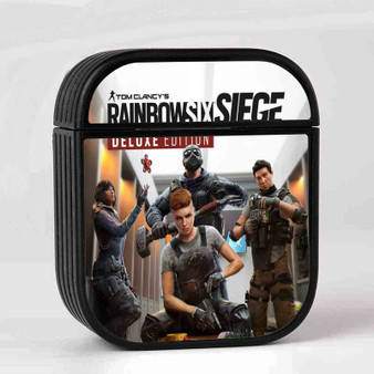 Tom Clancy s Rainbow Six Siege Case for AirPods Sublimation Hard Plastic Glossy