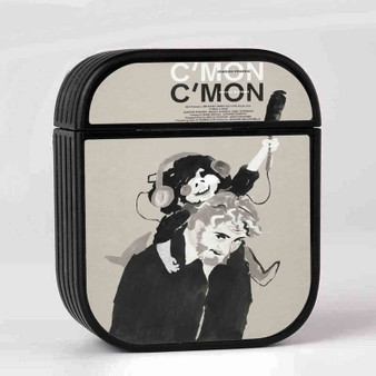 C mon C mon Art Poster Case for AirPods Sublimation Hard Plastic Glossy