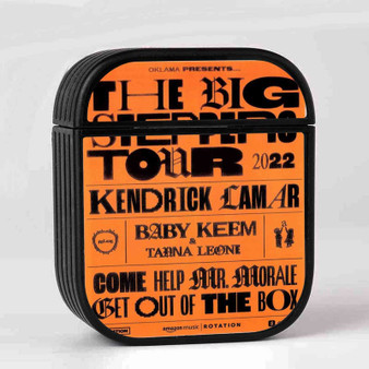 Kendrick Lamar Big Steppers Tour Case for AirPods Sublimation Hard Plastic Glossy
