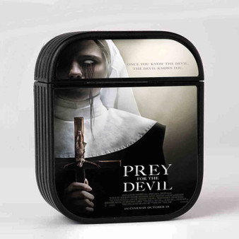 Prey For The Devil Case for AirPods Sublimation Hard Plastic Glossy