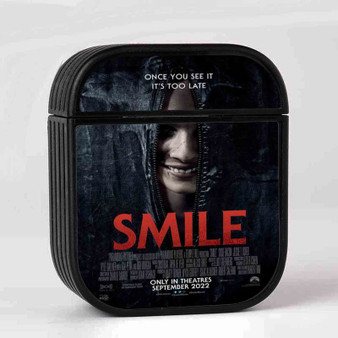 Smile Movie Case for AirPods Sublimation Hard Plastic Glossy