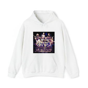 Styx 2023 World Tour Cotton Polyester Unisex Heavy Blend Hooded Sweatshirt Hoodie