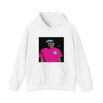 Tyler the Creator Art Cotton Polyester Unisex Heavy Blend Hooded Sweatshirt Hoodie