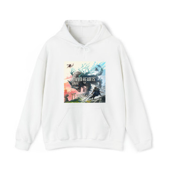 Wild Hearts Cotton Polyester Unisex Heavy Blend Hooded Sweatshirt Hoodie