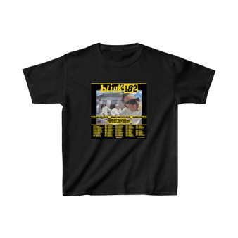 Blink 182 World Tour 2023 Kids T-Shirt Unisex Clothing Heavy Cotton Tee