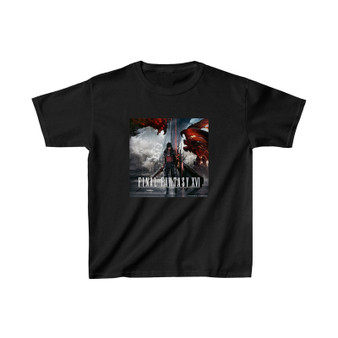 Final Fantasy XVI Kids T-Shirt Unisex Clothing Heavy Cotton Tee