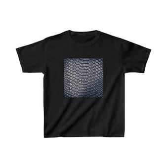 Snake Skin Kids T-Shirt Unisex Clothing Heavy Cotton Tee