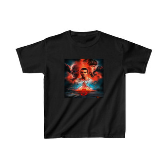 Stranger Things 5 Series Kids T-Shirt Unisex Clothing Heavy Cotton Tee