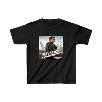 Top Gun Maverick Tom Cruise Kids T-Shirt Unisex Clothing Heavy Cotton Tee