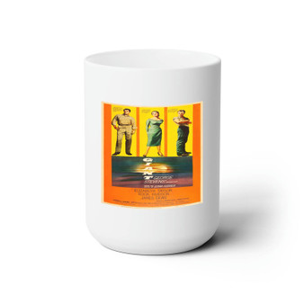 Giant Movie White Ceramic Mug 15oz Sublimation With BPA Free