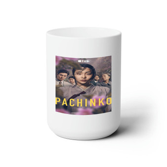 Pachinko TV Series White Ceramic Mug 15oz Sublimation With BPA Free