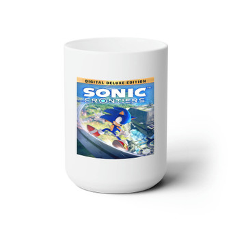 Sonic Frontiers White Ceramic Mug 15oz Sublimation With BPA Free