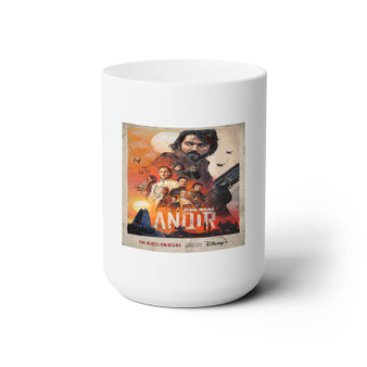 Star Wars TV Series White Ceramic Mug 15oz Sublimation With BPA Free