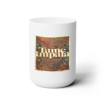 Tame Impala White Ceramic Mug 15oz Sublimation With BPA Free