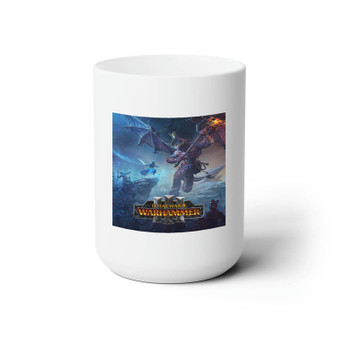 Total War Warhammer III White Ceramic Mug 15oz Sublimation With BPA Free