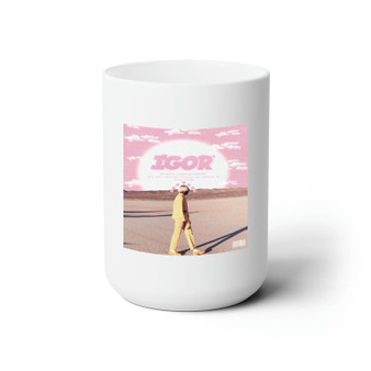 Tyler the Creator Vote Igor White Ceramic Mug 15oz Sublimation With BPA Free