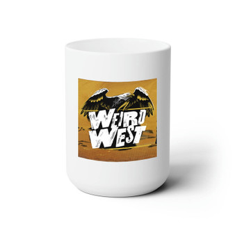 Weird West White Ceramic Mug 15oz Sublimation With BPA Free