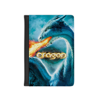 Eragon Movie PU Faux Leather Passport Black Cover Wallet Holders Luggage Travel