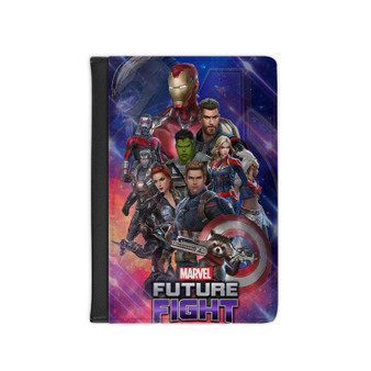 Marvel Future Fight PU Faux Leather Passport Black Cover Wallet Holders Luggage Travel