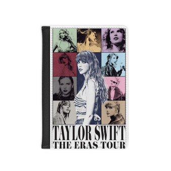 Taylor Swift The Eras Tour 2022 PU Faux Leather Passport Black Cover Wallet Holders Luggage Travel