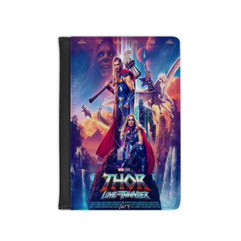 Thor Love and Thunder PU Faux Leather Passport Black Cover Wallet Holders Luggage Travel