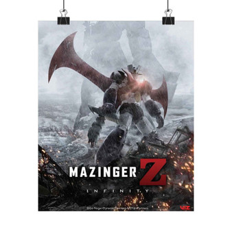 Mazinger Z Infinity Art Print Satin Silky Poster for Home Decor