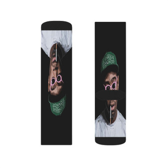 Tyler the Creator Polyester Sublimation Socks Unisex Regular Fit White