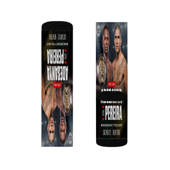 UFC 281 Adesanya vs Pereira 2 Polyester Sublimation Socks Unisex Regular Fit White