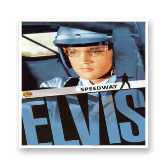 Speedway Movie 4 White Transparent Vinyl Glossy Kiss-Cut Stickers