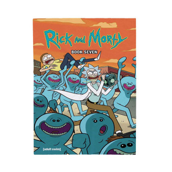 Rick and Morty Book Seven Polyester Bedroom Family Velveteen Plush Blanket