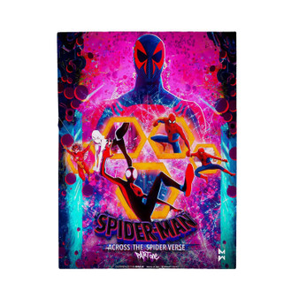 Spider Man Across the Spider Verse Polyester Bedroom Family Velveteen Plush Blanket