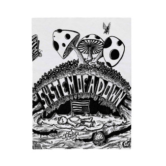 System of a Down Poster Polyester Bedroom Family Velveteen Plush Blanket