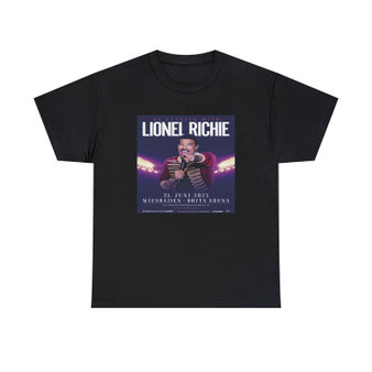 Lionel Richie 2023 Tour Classic Fit Unisex Heavy Cotton Tee T-Shirts Crewneck