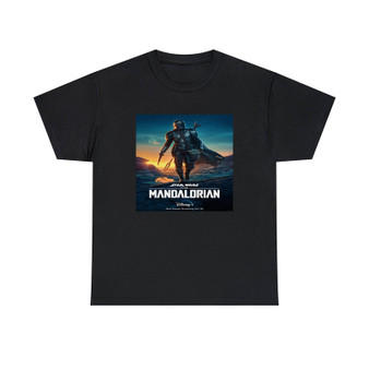 Star Wars Mandalorian The Mandalorian Classic Fit Unisex Heavy Cotton Tee T-Shirts Crewneck